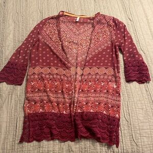 Xhilaration M/L Cover-up type blouse